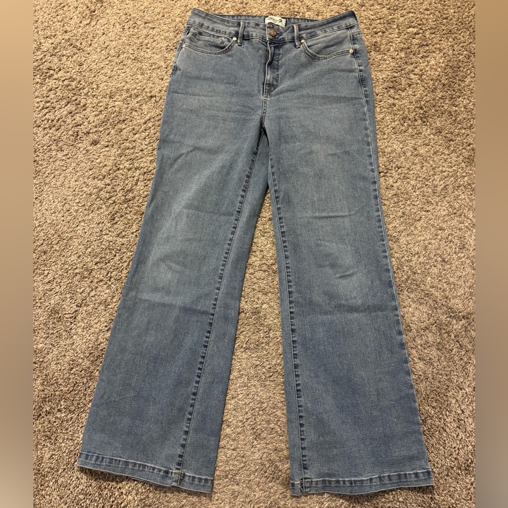 Seven7 Jeans Bella Wide Leg Jeans, size 10